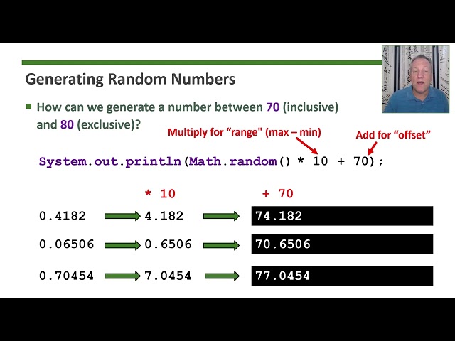 AP Computer Science A - Topic 1.11 - Part 2: Math Class