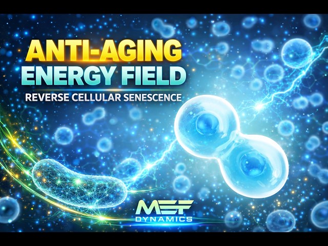 Anti-Aging Energy Field — Reverse Cellular Senescence | MEF Dynamics