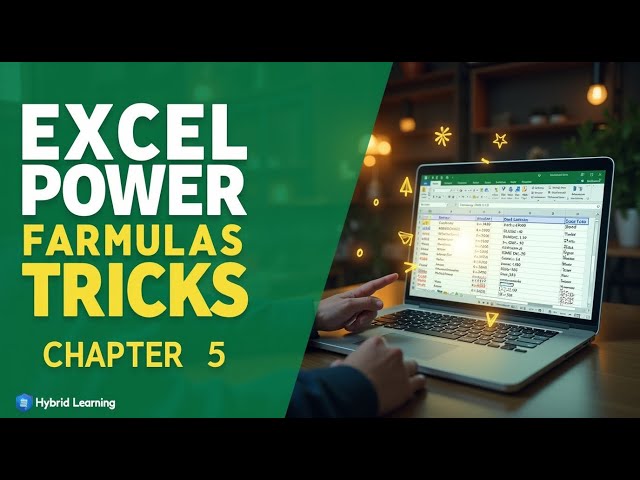 Excel Array Formulas 💥 + Bonus Power Functions ⚡ | Beginners to Advance | Chapter 5 🚀