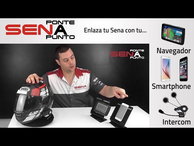 Cómo conectar navegador, intercomunicador y móvil