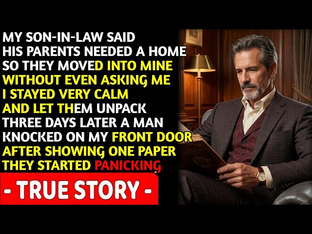 My Son-In-Law Moved His Parents Into MY House Without Asking… Then Everything Changed😱🔥