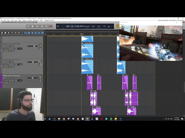 Game Audio Sound Design Workflow Tutorial with John Pata