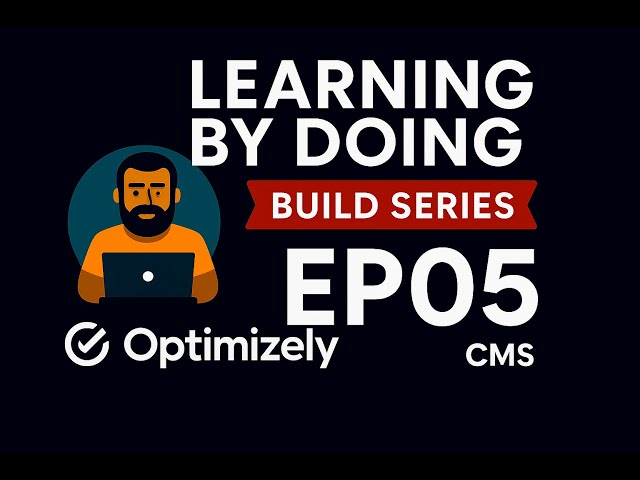 Optimizely CMS - Learning by Doing: EP05 - Create Content Tree: Demo