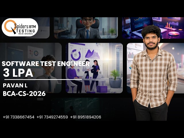 QSpiders BTM Student Cracks Top MNC Interview | Placement Success Story