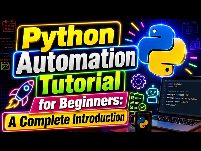 Python Automation Tutorial for Beginners: A Complete Introduction