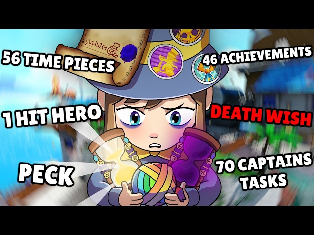 I 110%'d A Hat in Time. It was TIMELESS