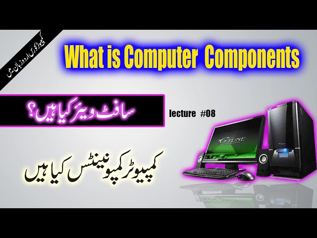 Basic Components of a Computer: Computer Software in Urdu/Hindi By Technical Star