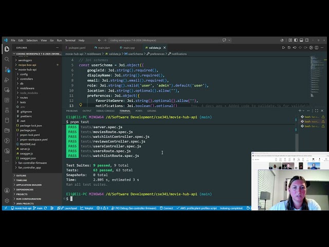 Movie Hub API – CSE 341 Final Team Project