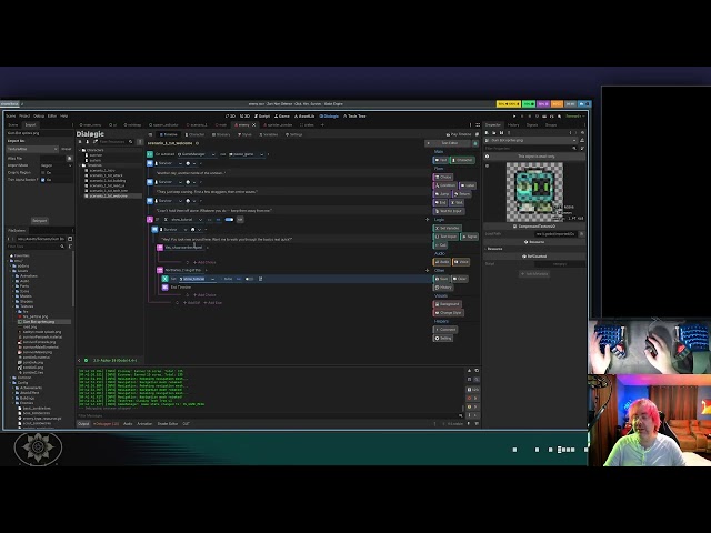 Simplifying Game Tutorials with Dialogic | Learning game dev with godot /ep 157