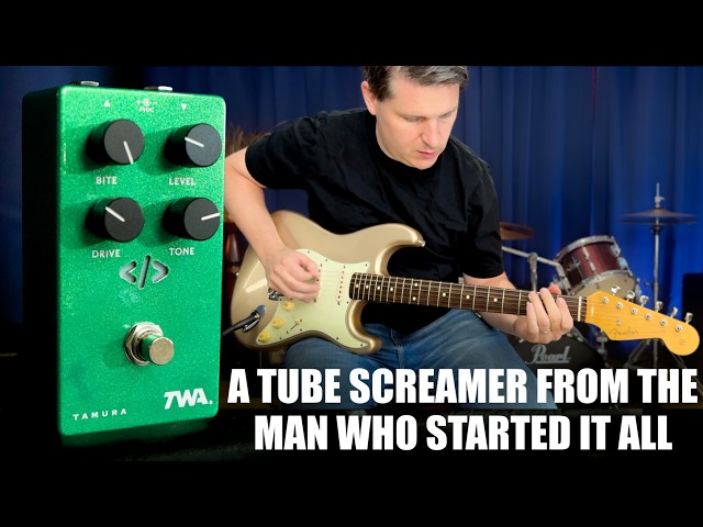The ultimate Tube Screamer from the original designer? TWA Source Code Overdrive Pedal Review