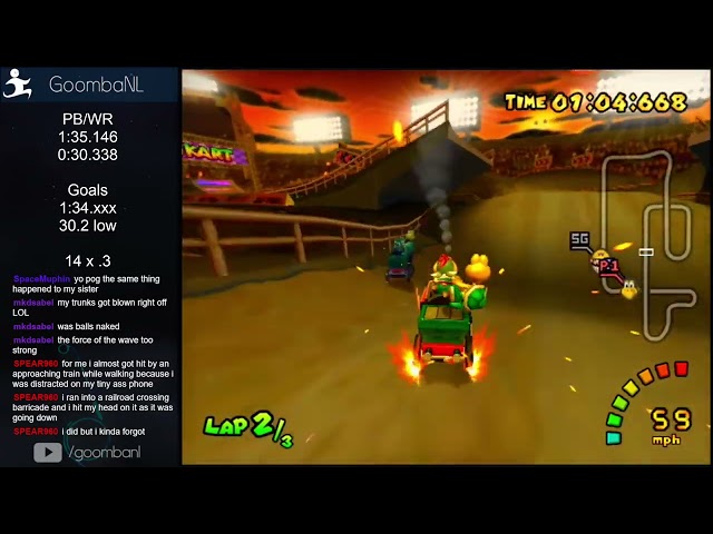 *WR* Waluigi Stadium - Fastest Lap - 0:30.308