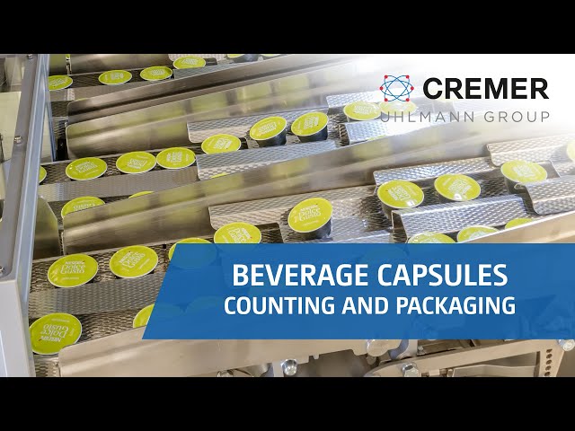 Cremer - Beverage capsules counting and packaging