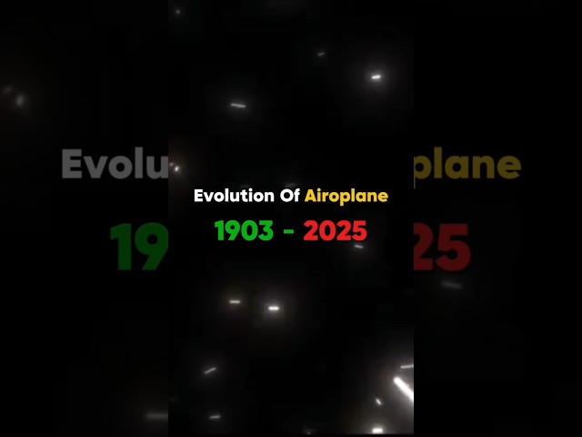The Evolution of Airplanes: 1903 to 2050 ✈️