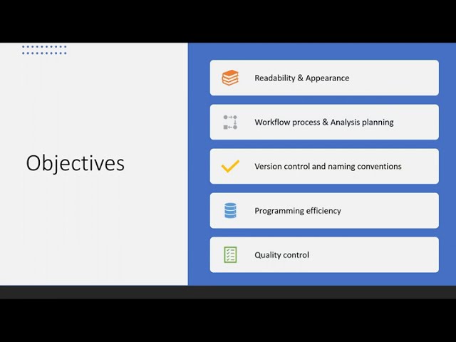 SAS Bootcamp 7.1 - Programming Etiquette