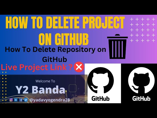 How to delete Project on GitHub| Delete Project on GitHub | How to delete Repository on GitHub