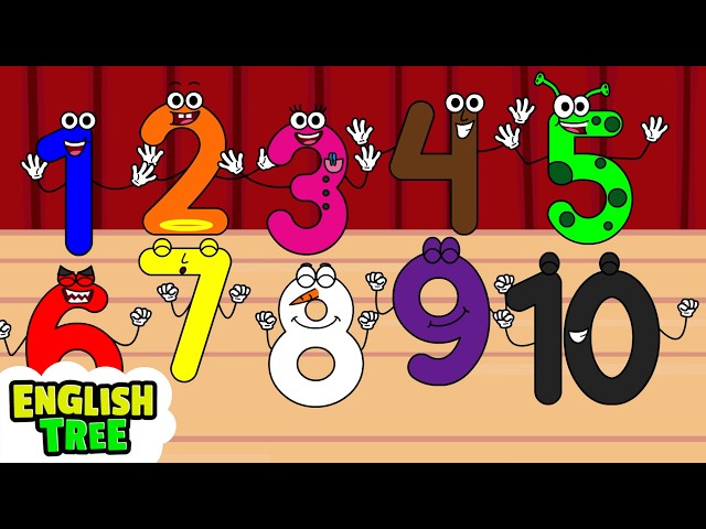 Count Numbers 1-50 Song | English Tree