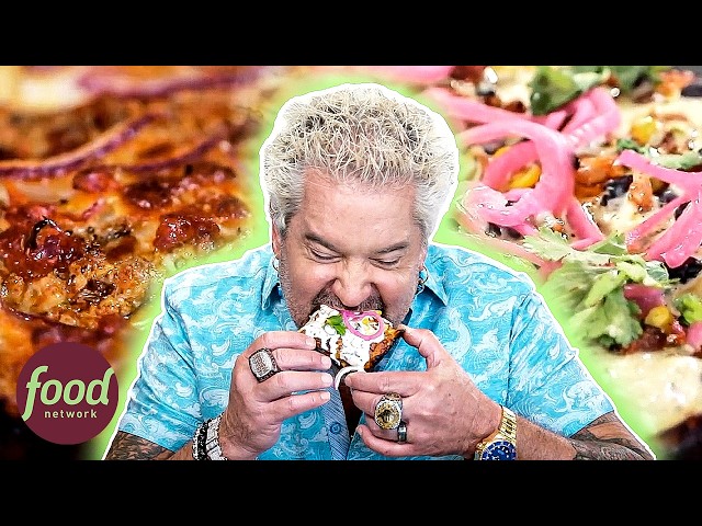 Guy Fieri Tries 16 Hour Smoked Brisket Sandwich In Calgary | Diners, Drive-Ins, And Dives