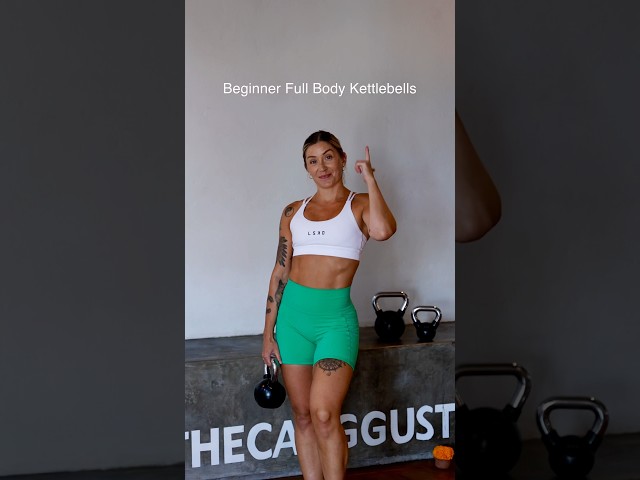 BEGINNER KETTLEBELL WORKOUT 💪🏼
