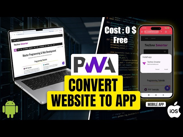 Convert Any PHP or WordPress Website into a Mobile App Using PWA