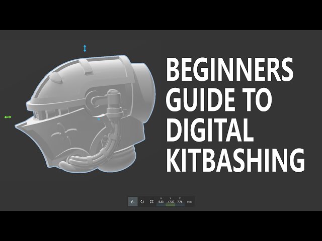 Digital Kitbashing Miniatures is AWESOME (and easy)