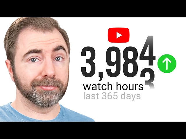 How to Hit 4,000 Watch Hours Before the YouTube Update