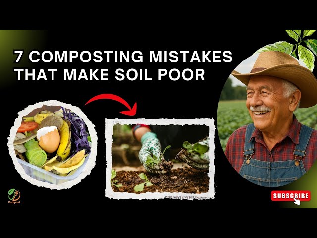7 Composting Mistakes That Make Soil Poor | How to Make Compost Fast