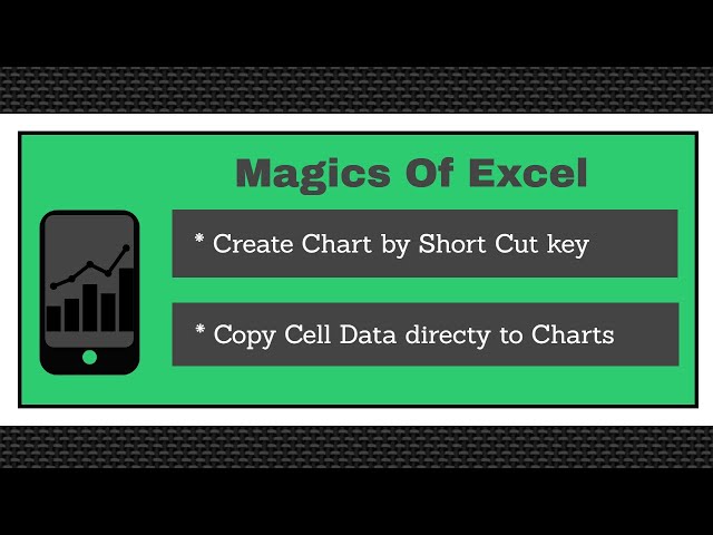 Techniques To Create Amazing Charts In Excel