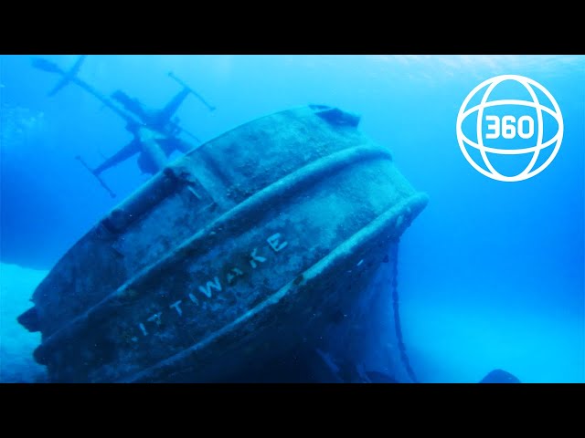 360 4K Video - Kittiwake Wreck Dive Cayman Islands 2019