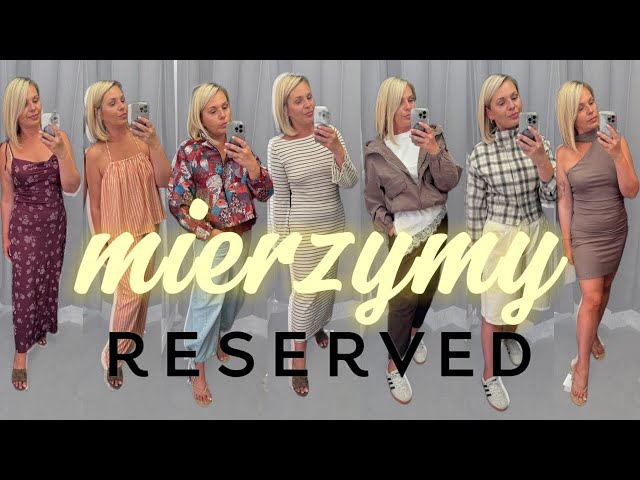 TRYING ON RESERVED | First signs of autumn in the middle of summer!