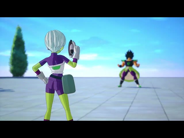 Cheelai and Base Broly DRAGON BALL Sparking! ZERO