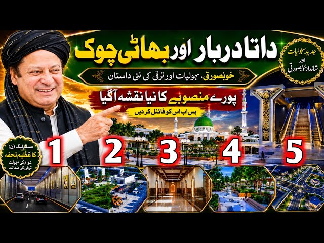 ​Lahore Mega Projects 2026: Data Darbar Expansion & Bhati Chowk Remodeling