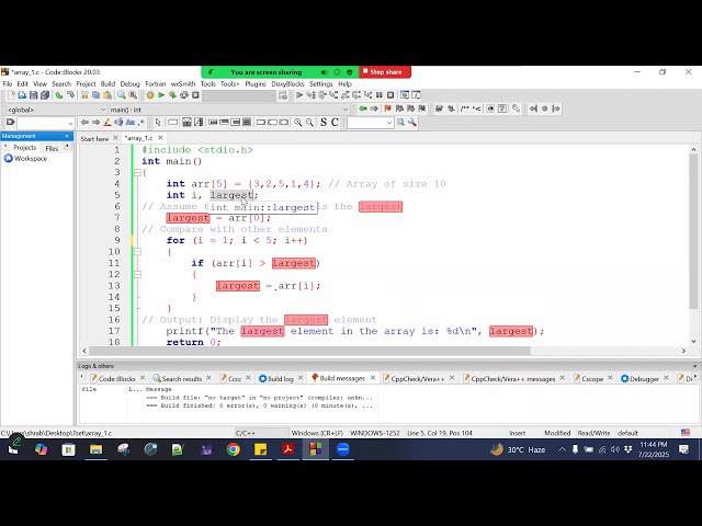 Array 1-D (Part-1) | C Programming Language | Bangla | Lecture 12