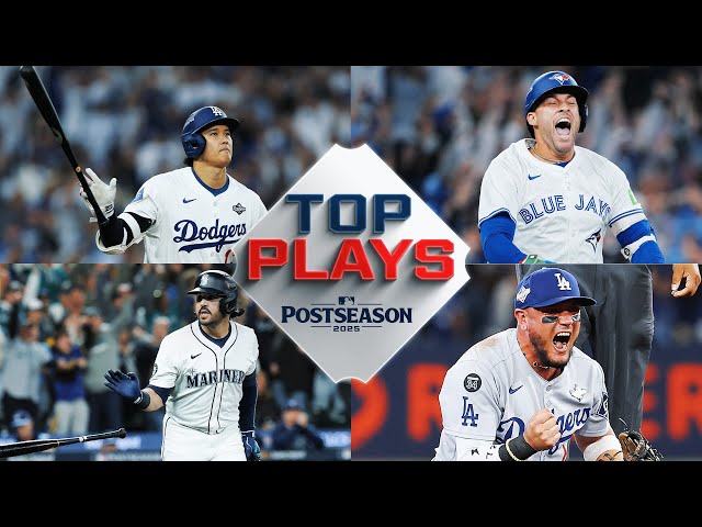 Top 25 Plays of the 2025 MLB Postseason! 😱 (Shohei, Vladdy, Freddie, Kiké AND MORE!)