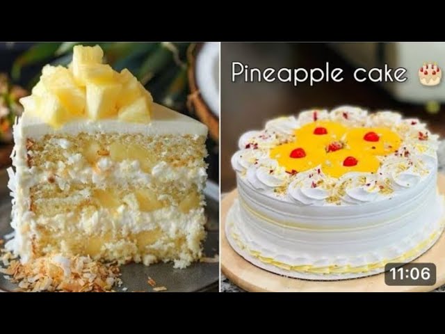 Soft & Fluffy Pineapple Cake | Easy Homemade Cake Recipe