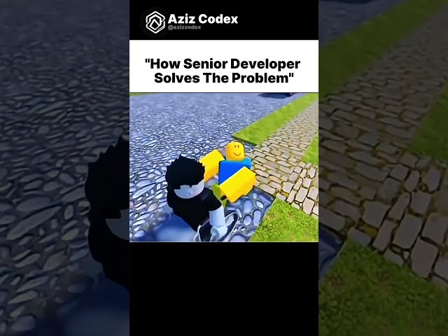 HOw Senior Developer Solves Problem !! #coding #programming #python #javascript
