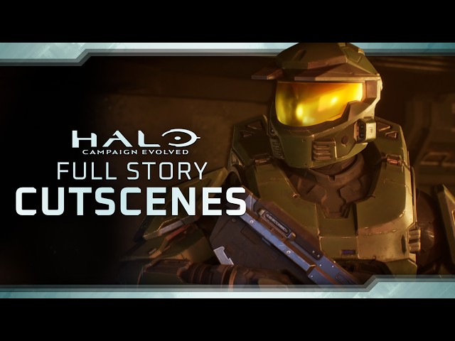 Halo: Campaign Evolved | Original Missions - ALL Cinematics (Spoilers)