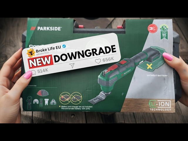 PAMFW 20-Li C3 Parkside Multitool - TESTED vs older B2 version