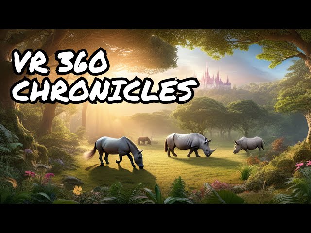 VR 360 ْ Unicorn Chronicles: Unveiling Legends #wild,#wildlife  #rhino ,#unicorn