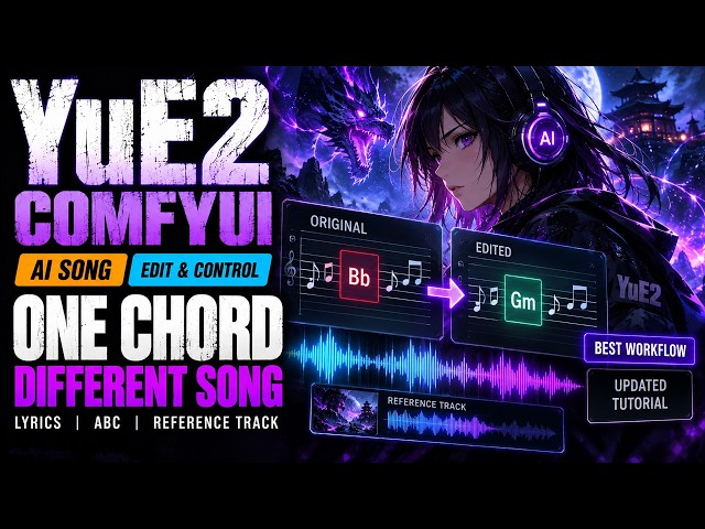 YuE2 ComfyUI: Edit Songs With ABC + a 6-Step Trick I Found by Accident