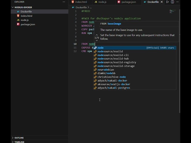 EP 4 Docker | docker nodejs by indumati and dholakpur | nodejs application on docker