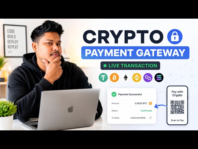 Build a Crypto Payment Gateway with Live Transactions | Next.js, Stripe Alternative
