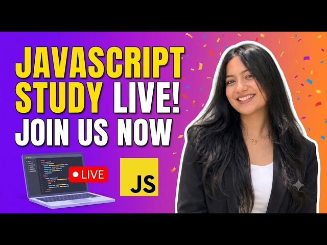 Studying JavaScript Live with My Friend! 🚀 | Interactive Coding & Q&A