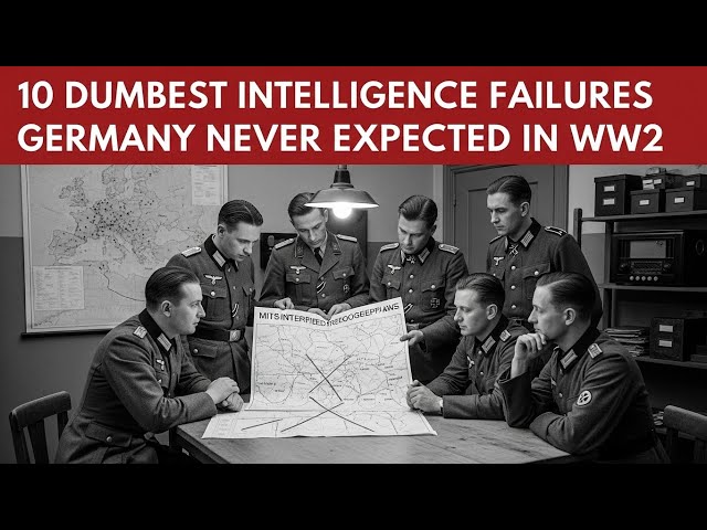 10 Dumbest Intelligence Failures Germany Never Expected in WW2