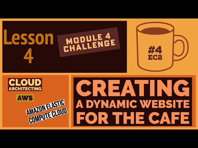 Module 4 Challenge Lab - Creating a Dynamic Website for the Cafe