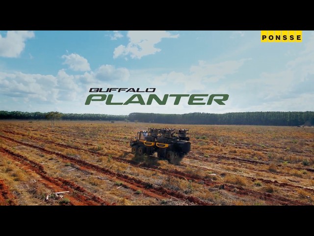 PONSSE Buffalo Planter - The All-In-One Solution for Exceptional, High-Quality Planting