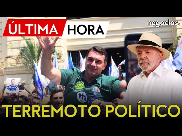 BREAKING NEWS | Political earthquake in Brazil: Flávio Bolsonaro surpasses Lula and they head to ...