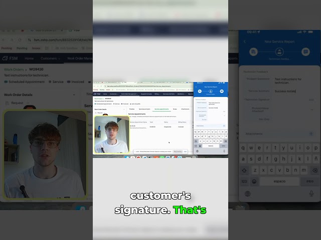 Effortless Work Order Management #tech #fieldservice