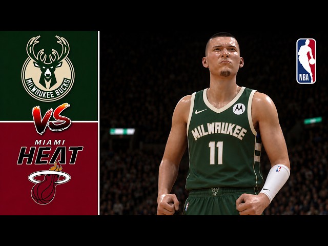 NBA 2k27 Heat vs Bucks Simulation (Giannis vs Herro) 2026-27 (PS5)