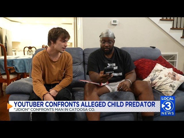 Popular YouTuber known for amateur child predator stings makes a 'catch' in Catoosa County