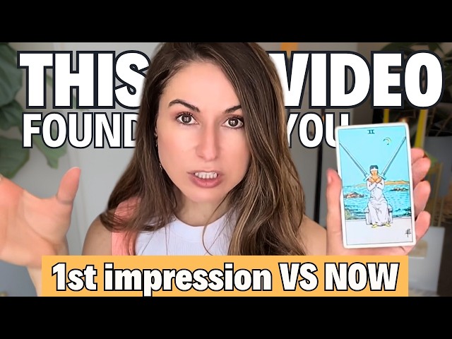 1st impression vs now 🕰️ the SHIFT that CHANGED (Pick A Card)